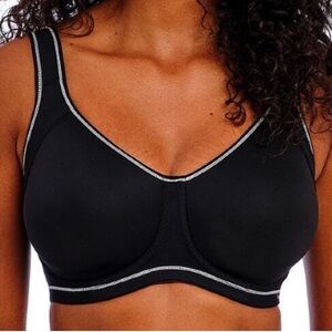 NWOT Freya Active Sonic Underwired Moulded Spacer Sports Bra 36H US / 36FF UK